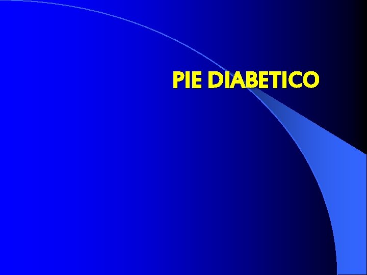 PIE DIABETICO 