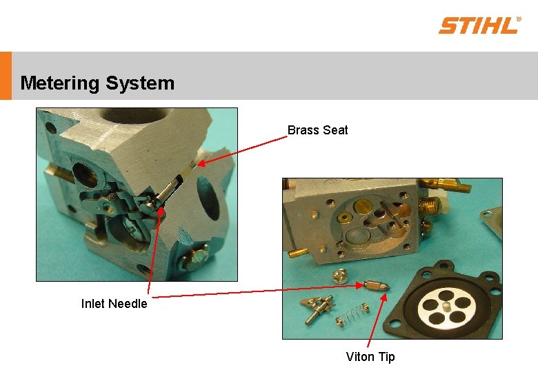 Metering System Brass Seat Inlet Needle Viton Tip 