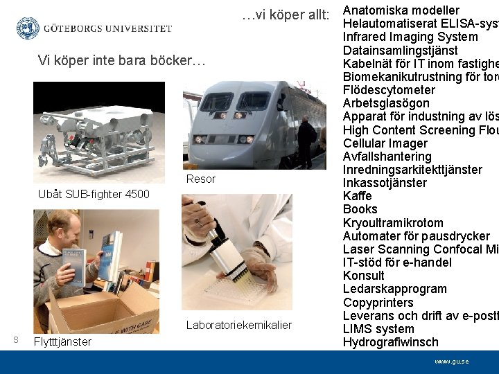 …vi köper allt: Anatomiska modeller Vi köper inte bara böcker… Resor Ubåt SUB-fighter 4500