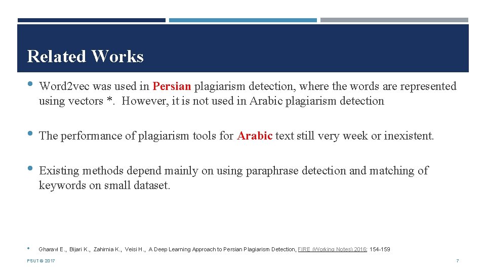 Deep Learning Based Technique for Plagiarism Detection in