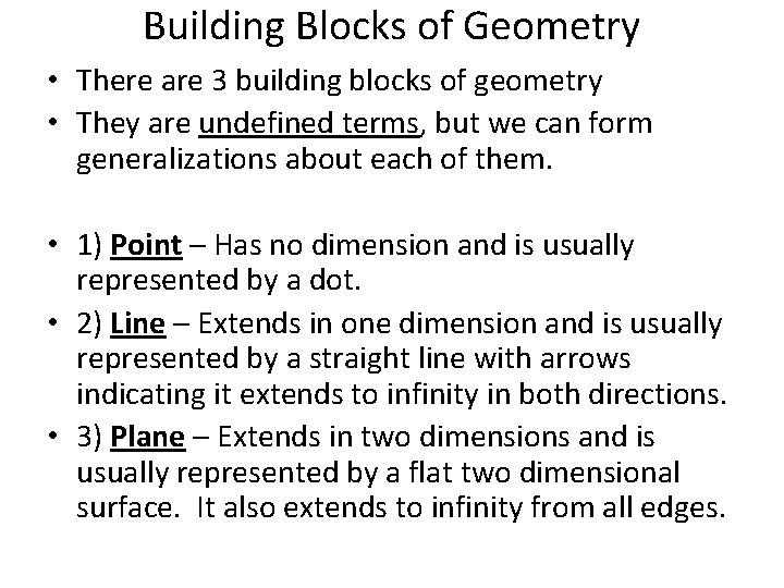 Bell Work Decide whether the object would model
