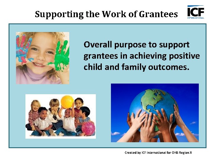 OHS Region X TTA Created by ICF International