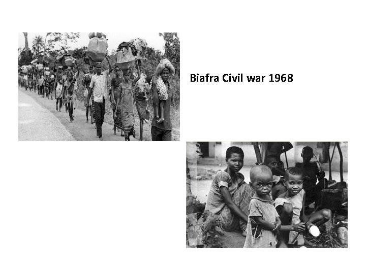 Biafra Civil war 1968 