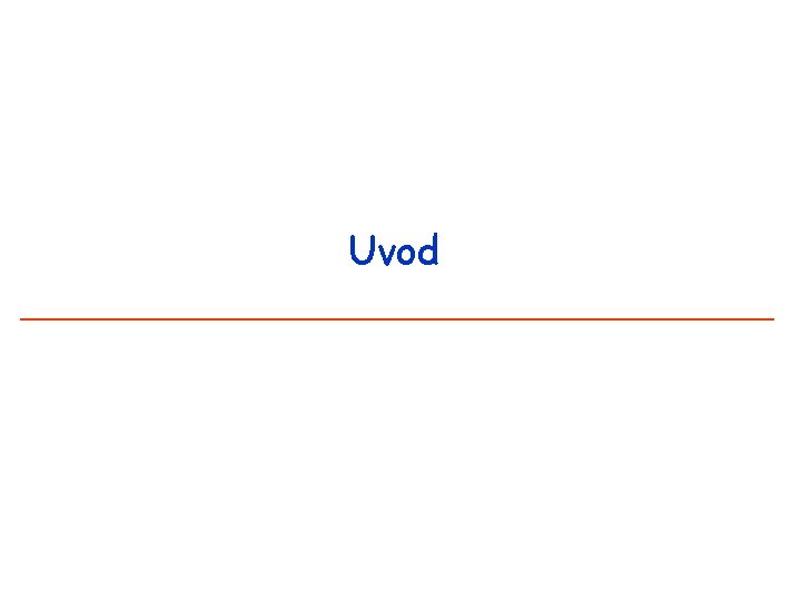 Uvod 