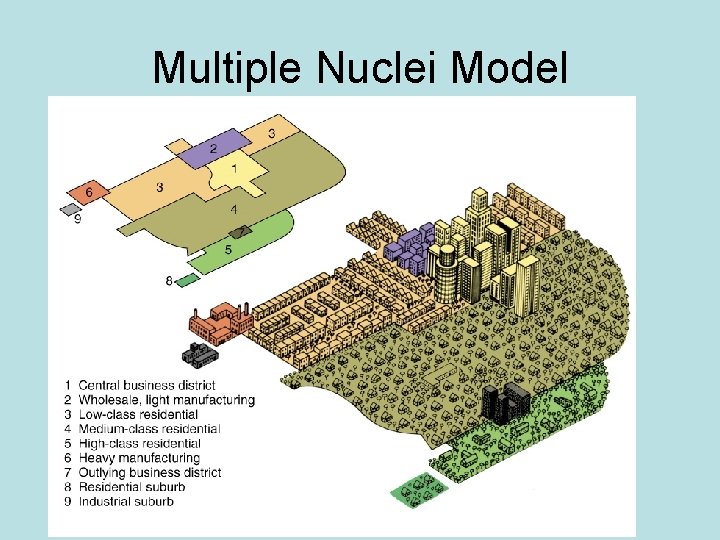 Multiple Nuclei Model 