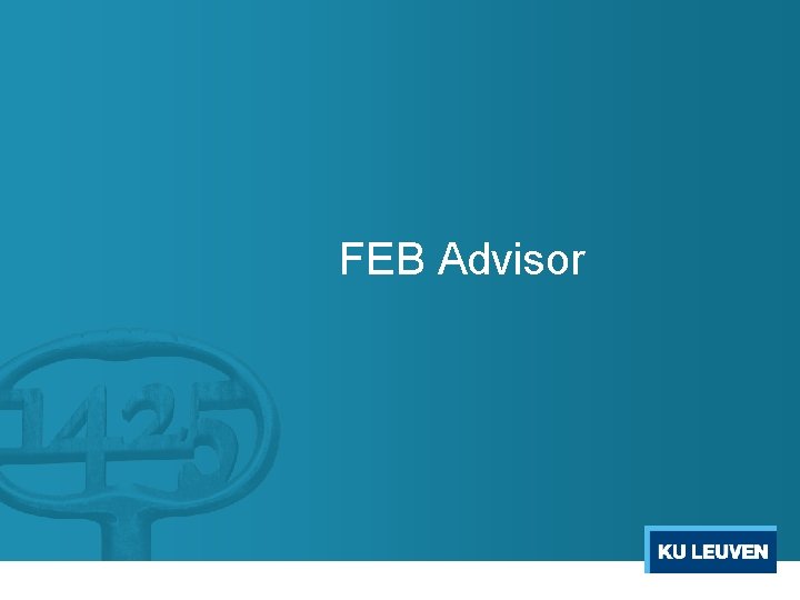 FEB Advisor 