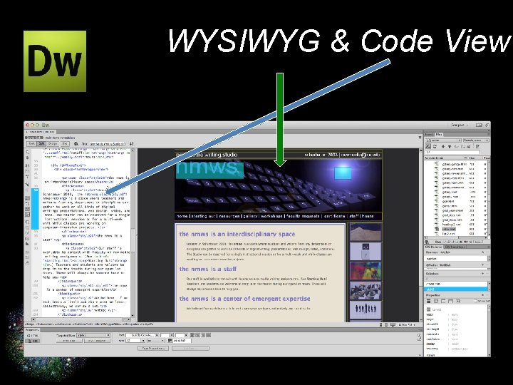 WYSIWYG & Code View 