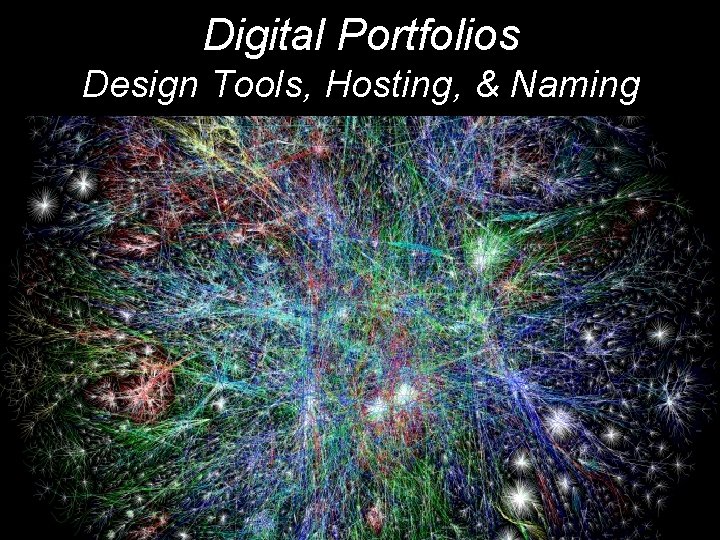 Digital Portfolios Design Tools, Hosting, & Naming 