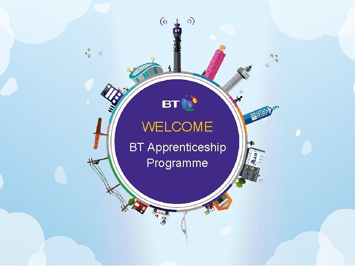 WELCOME BT Apprenticeship Programme 