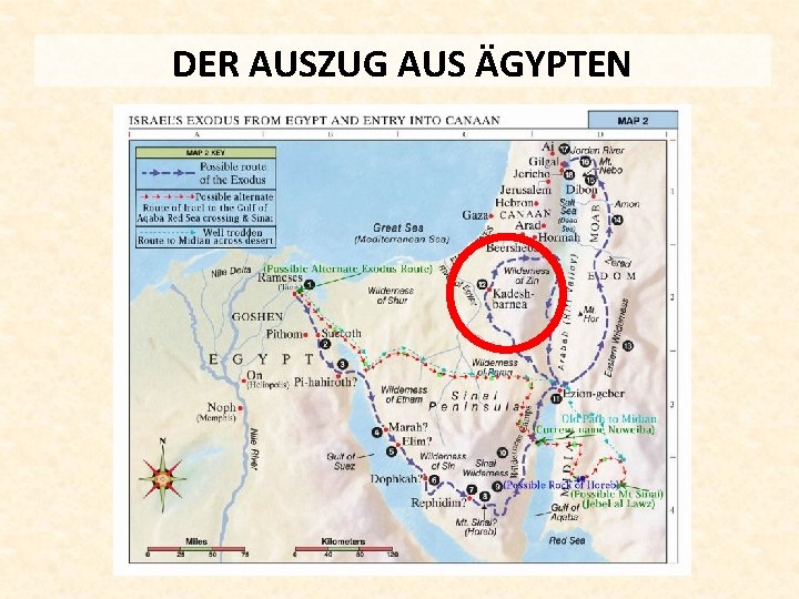 DER AUSZUG AUS ÄGYPTEN 