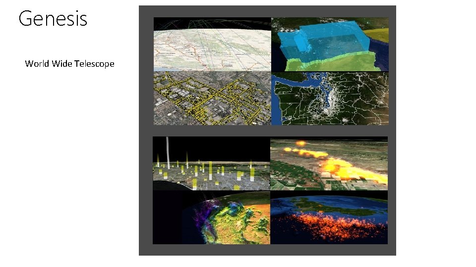 Genesis World Wide Telescope 