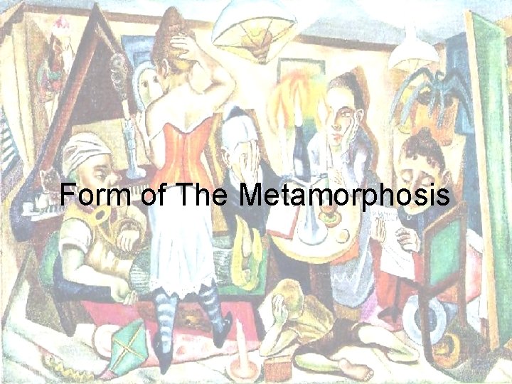 Form of The Metamorphosis 