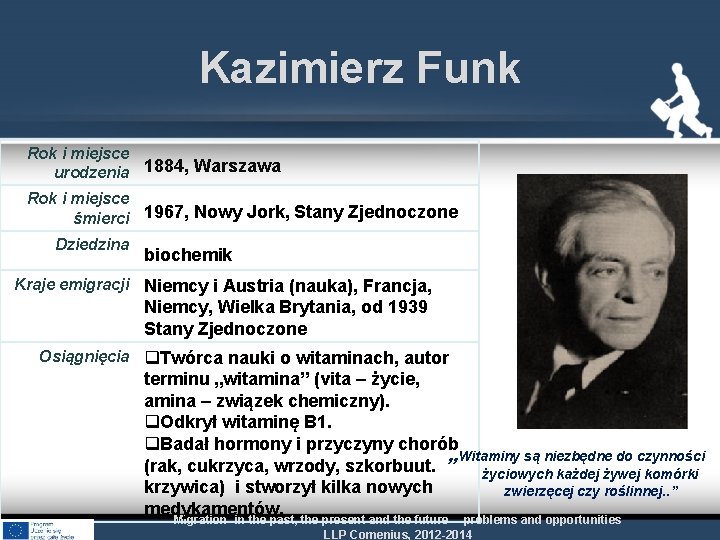 Kazimierz Funk Rok i miejsce urodzenia 1884, Warszawa Rok i miejsce śmierci 1967, Nowy