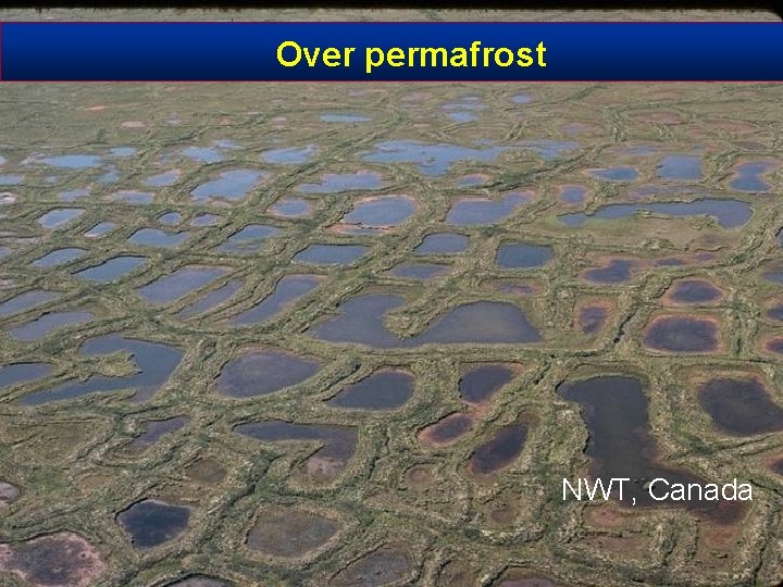 Over permafrost NWT, Canada 