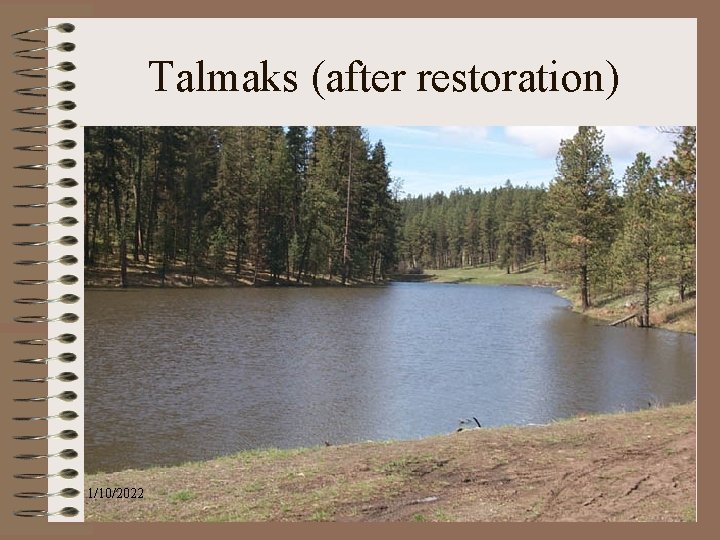 Talmaks (after restoration) 1/10/2022 