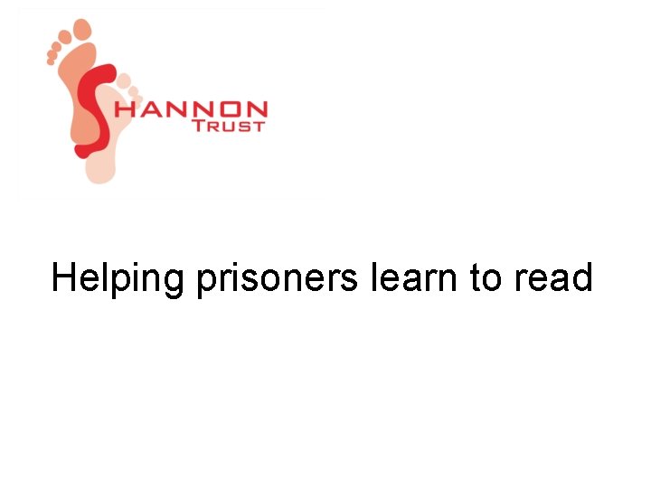 Helping prisoners learn to read 