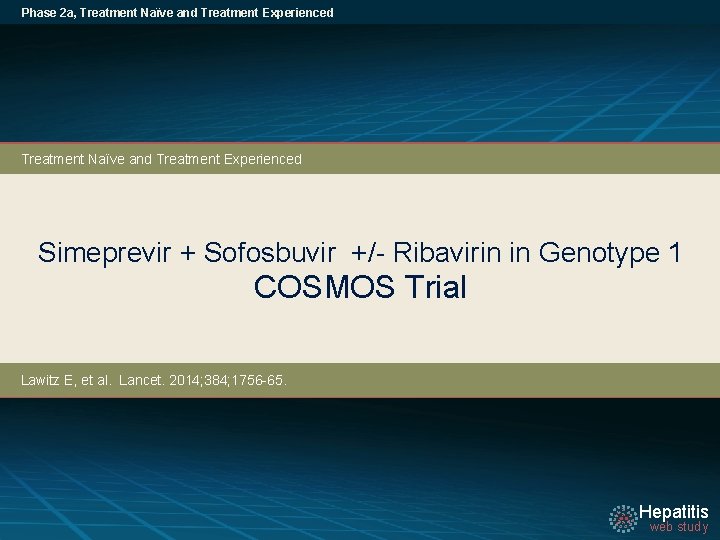 Phase 2 a, Treatment Naïve and Treatment Experienced Simeprevir + Sofosbuvir +/- Ribavirin in