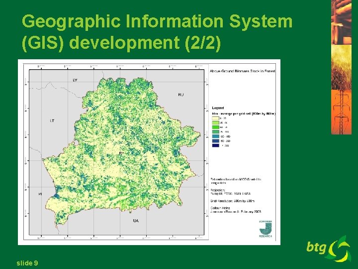 Geographic Information System (GIS) development (2/2) slide 9 