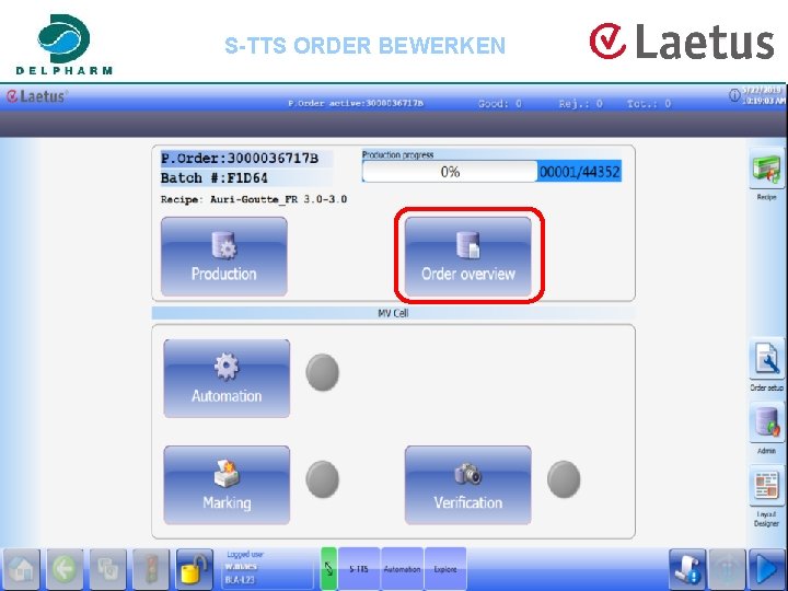 S-TTS ORDER BEWERKEN 2 