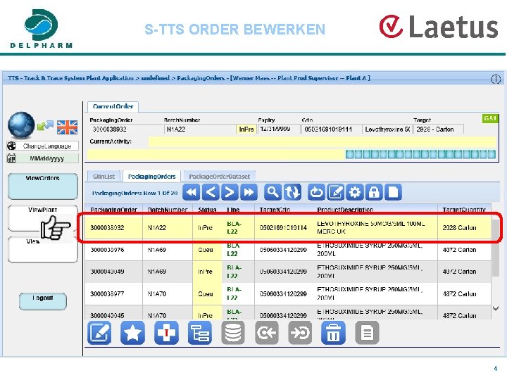 S-TTS ORDER BEWERKEN 4 