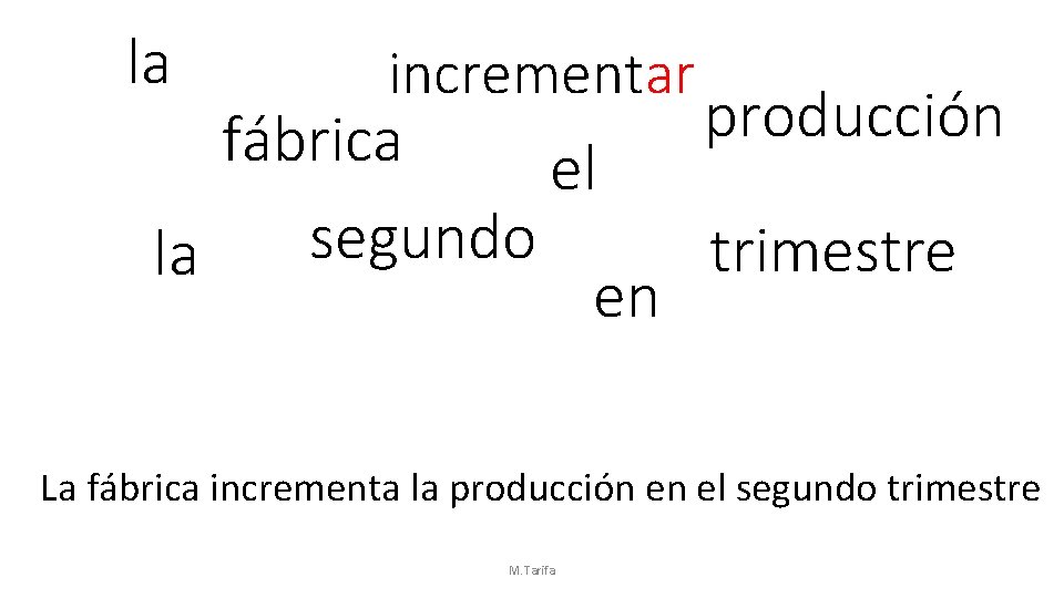 la incrementar producción fábrica el segundo trimestre la en La fábrica incrementa la producción