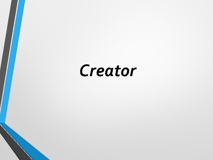 Creator 
