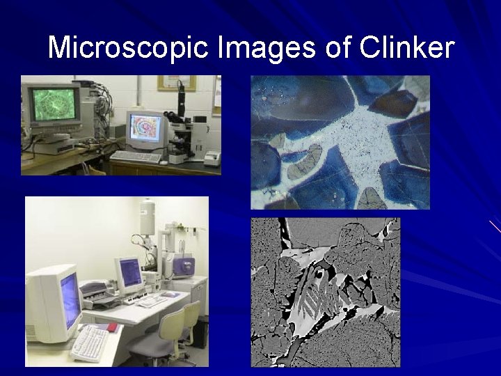 Microscopic Images of Clinker 