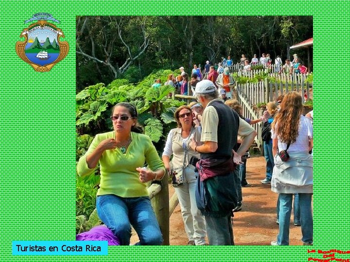 Turistas en Costa Rica 