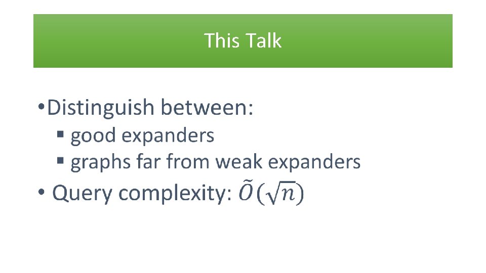 This Talk • 