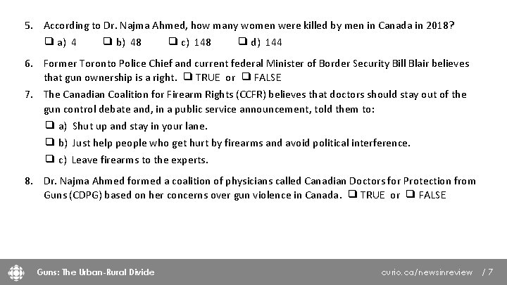 5. According to Dr. Najma Ahmed, how many women were killed by men in