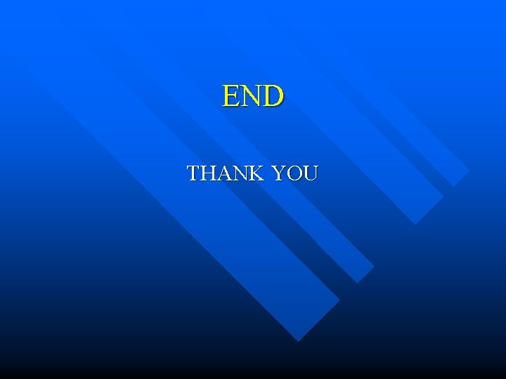 END THANK YOU 