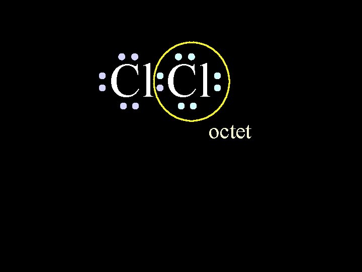 Cl Cl octet 6/8/2021 Chem-160 26 