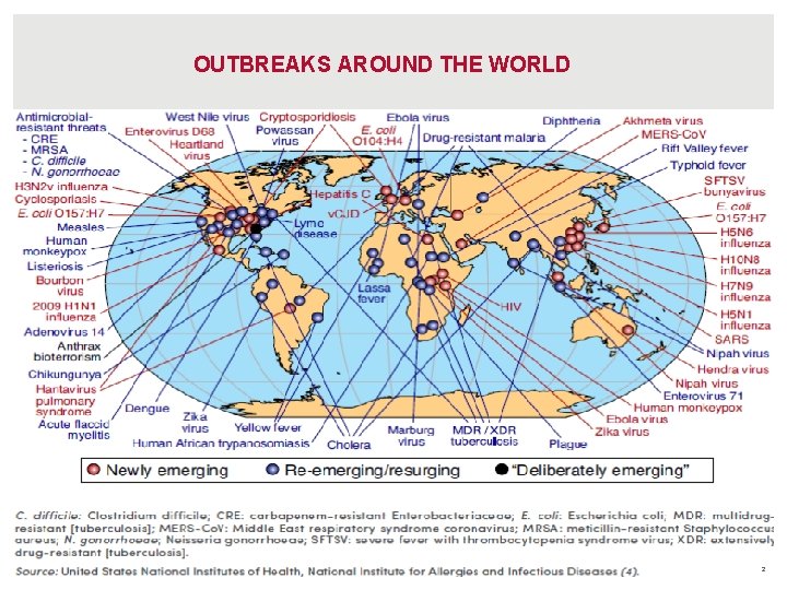 OUTBREAKS AROUND THE WORLD 2 