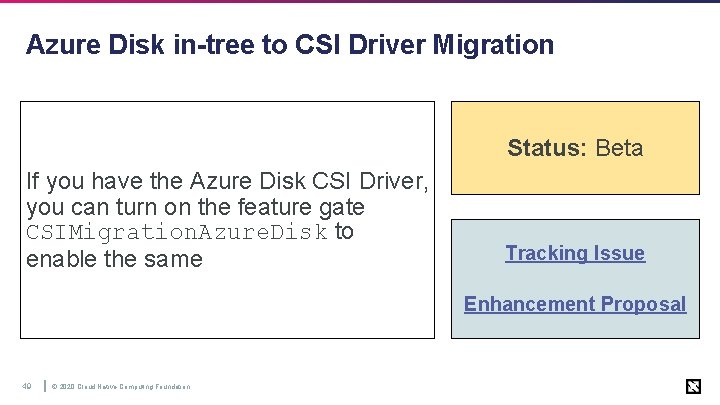 Azure Disk in-tree to CSI Driver Migration Status: Beta If you have the Azure