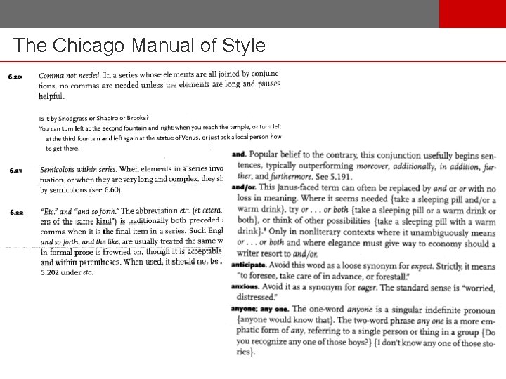 The Chicago Manual of Style 28 