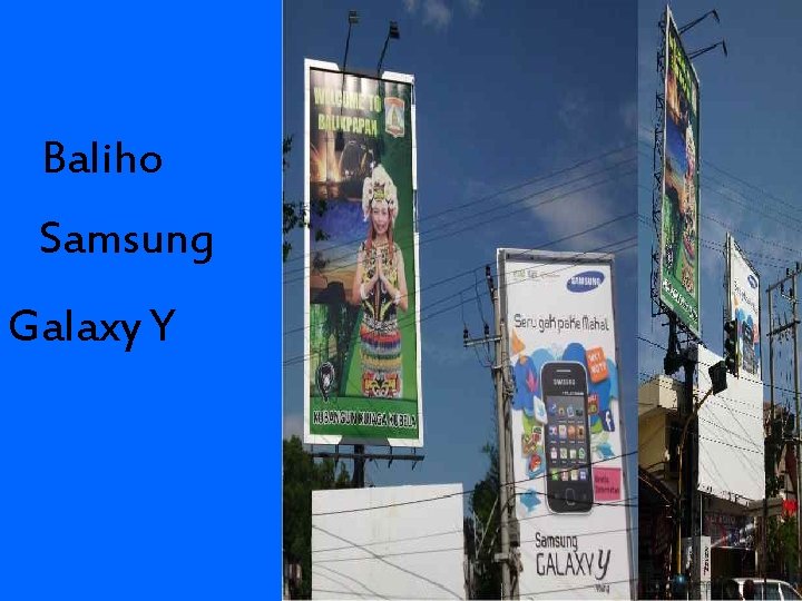 Baliho Samsung Galaxy Y 