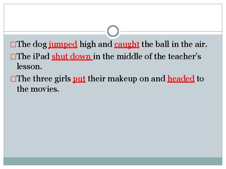 �The dog jumped high and caught the ball in the air. �The i. Pad