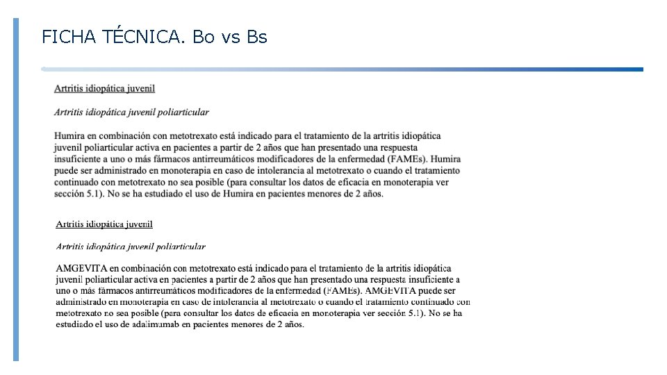 FICHA TÉCNICA. Bo vs Bs 