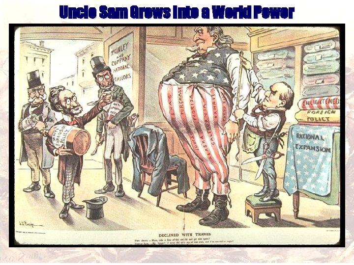 Uncle Sam Grows Into a World Power 