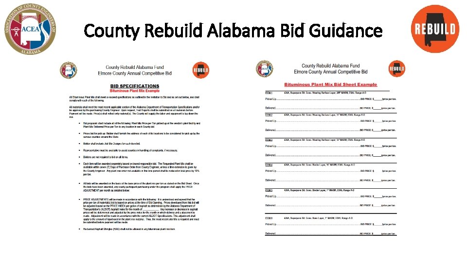 County Rebuild Alabama Bid Guidance 