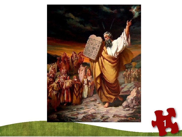 He revealed it in the Ten Commandments 1 