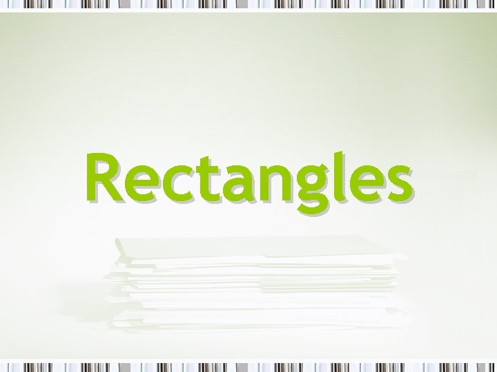 Rectangles 