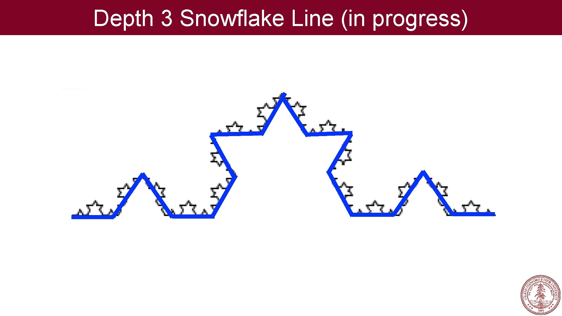 Depth 3 Snowflake Line (in progress) 
