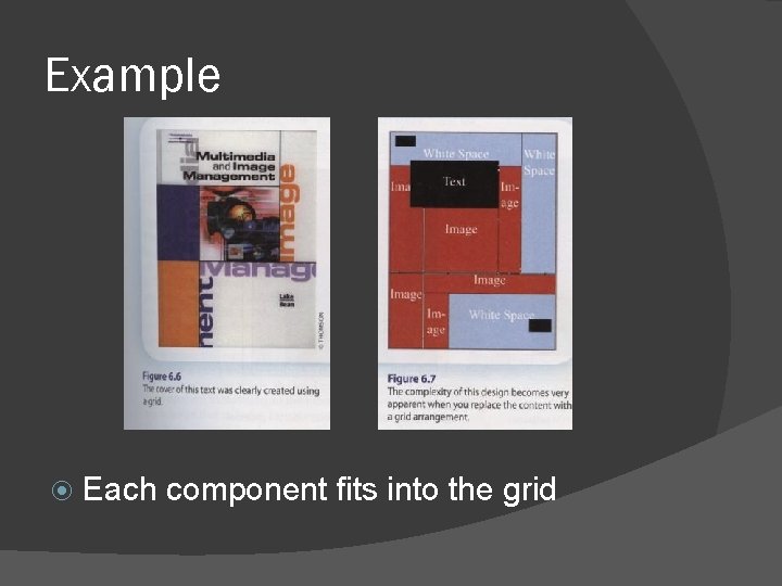 Example Each component fits into the grid Example Each component fits into the grid