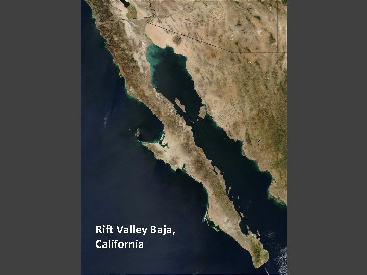 Rift Valley Baja, California 