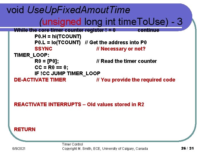 void Use. Up. Fixed. Amout. Time (unsigned long int time. To. Use) - 3