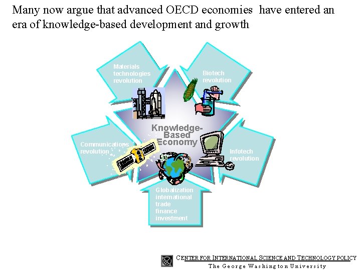 Many now argue that advanced OECD economies have entered an era of knowledge-based development