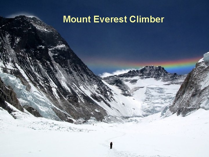 Mount Everest Climber 