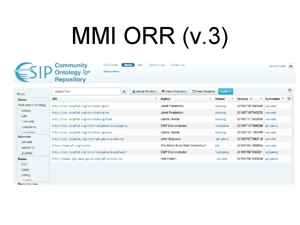 MMI ORR (v. 3) 