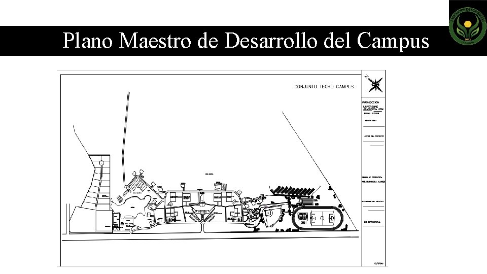 Plano Maestro de Desarrollo del Campus 